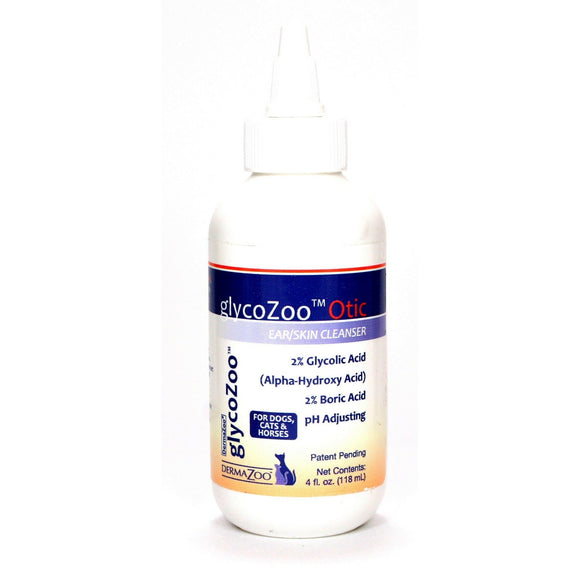 DermaZoo GlycoZoo Otic Ear & Skin Cleanser For Dogs Cats & Horses - Pet Cleaning Supplies 2