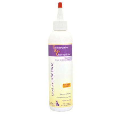 DermaZoo TrisDent Dental Oral Rinse For Dogs & Cats (8 oz)