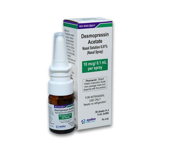 Desmopressin 0.01% Nasal Spray 5 mL 