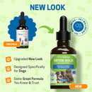 Detox Gold for Dogs - Gentle Detoxification & Elimination Support - Dog Supplements & Vitamins 3