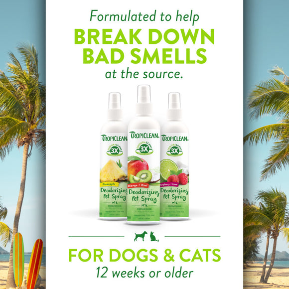 Tropiclean EnduraScent Pineapple Deodorizing Dog Spray, 8-oz