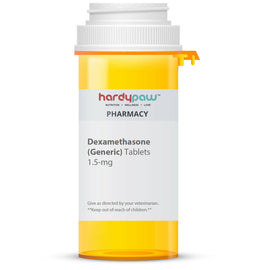 Dexamethasone (Generic) Tablets for Dogs & Cats 1.5mg - 90 count - Pet Medicine 1
