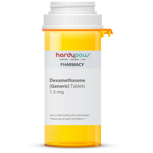 Dexamethasone (Generic) Tablets for Dogs & Cats 1.5mg - 90 count - Pet Medicine 1