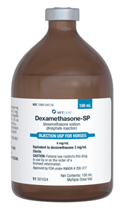 Dexium-SP (Dexamethasone Sodium Phosphate) (Generic) Injection 4mg/ml (100 ml) - Pet Medicine 2