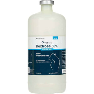 Dextrose 50% Sterile Solution 500mL - VetOne - Farm Animal 2