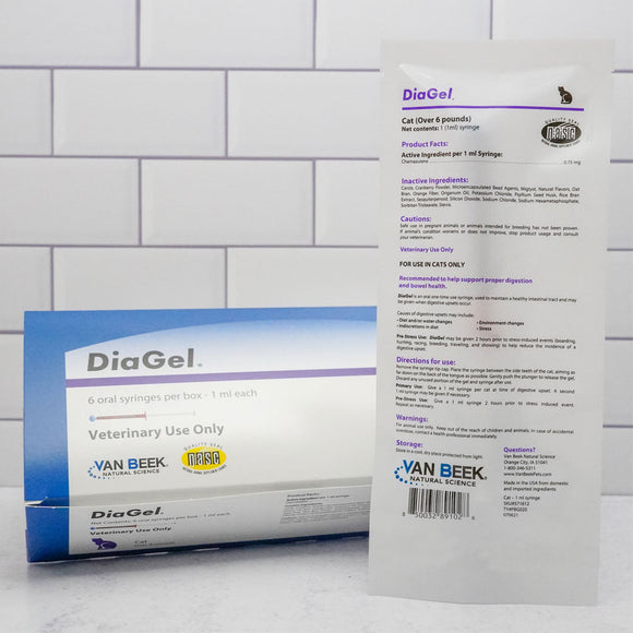 DiaGel Anti-Diarrheal Gel for Cats (1 ml) - Cat Digestive & Probiotics Supplements 4