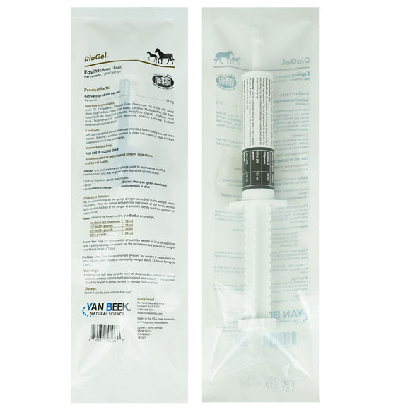 DiaGel Anti-Diarrheal Gel for Horses (30 ml) - Horse Vitamins & Supplements 9