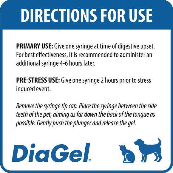 DiaGel Anti-Diarrheal Gel for Kittens (0.5 ml) - Cat Digestive & Probiotics Supplements 11