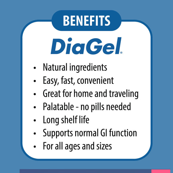 DiaGel Anti-Diarrheal Gel for Large Dogs (5 ml) - Dog Digestive & Probiotics Supplements 13