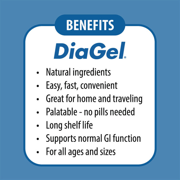 DiaGel Anti-Diarrheal Gel for Medium Dogs (3 ml) - Dog Digestive & Probiotics Supplements 13