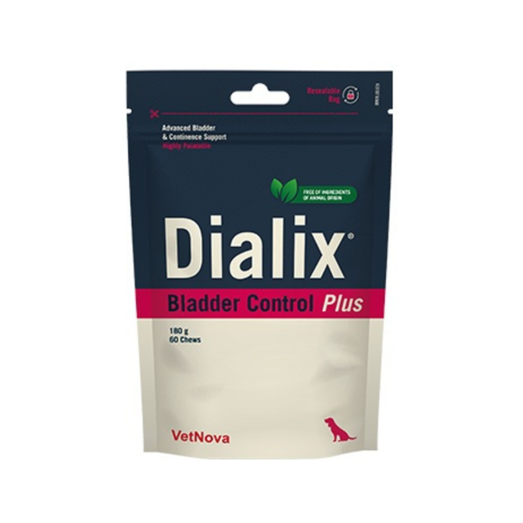 Dialix Bladder Control Plus Chews for Dogs & Cats (60 chews) - Dogs & Cats Treats 1