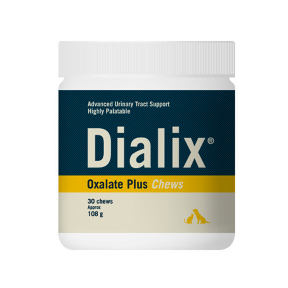 Dialix Oxalate Plus Advanced Urinary Tract Support Chews for Dogs & Cats (30 chews) - Dogs & Cats Soft Chews 1