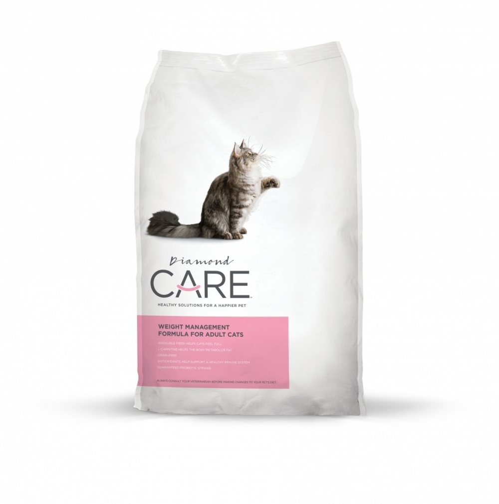 cat food with l-carnitine Diamond Care Weight Management Formula Adult Dry Food, 15 lbs Made with the savory Emerald Laboratories, L-Glutathione, 250 Nature Inspired Flavor:Raspberry