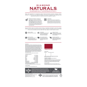 Diamond Naturals Chicken & Rice Indoor Cat Dry Food