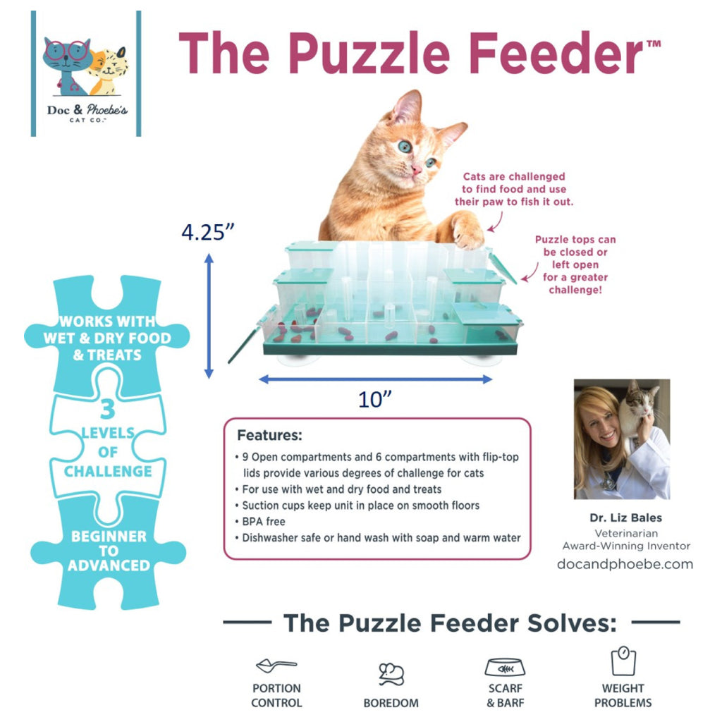Doc & Phoebe Puzzle Feeder