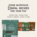 Dog Treat Naturals Dental Sticks Treats, 10-oz Dog Treats.
