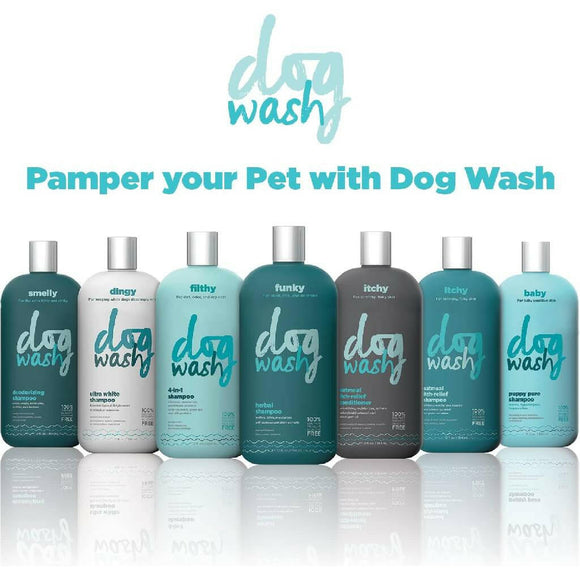 Dog Wash Herbal Shampoo for Dogs (24 oz) - Dog Shampoos & Conditioners 3
