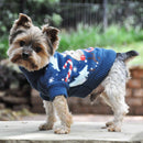 Doggie Design Combed Cotton Ugly Reindeer Holiday Dog Sweater for Dogs & Cats - Dog Clothing & Apparel 2