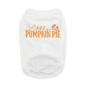 Doggie Design Little Pumpkin Pie Shirt for Dogs & Cats - Pet Apparel 1