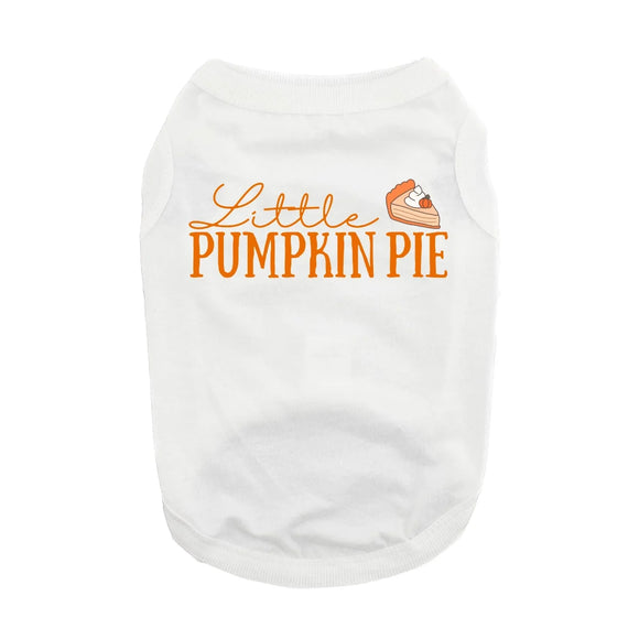Doggie Design Little Pumpkin Pie Shirt for Dogs & Cats - Pet Apparel 1