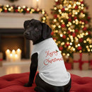 Doggie Design Merry Christmas Shirt White for Dogs & Cats - Dog Clothing & Apparel 2