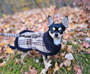 Doggie Design Sherpa-Line Harness Coat for Dogs & Cats - Pet Apparel 14