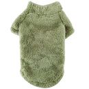 Doggie Design Soft Plush Pullover Sweater for Dogs & Cats - X-Small / Moss Green - Pet Apparel 4