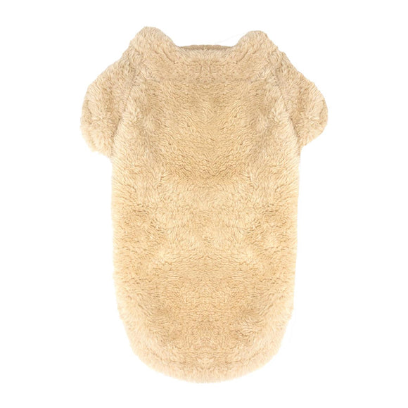 Doggie Design Soft Plush Pullover Sweater for Dogs & Cats - X-Small / Cream - Pet Apparel 7