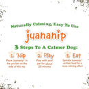 Doggijuana Tuffer Chewer Refillable Juananip Eggs & Bacon Squeaky Dog Plush Toy