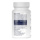 Supplement bottle with label on a white background