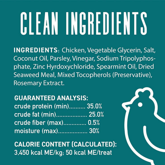 Dogswell Dental Chicken Recipe Jerky Treats For Dogs (12 oz)