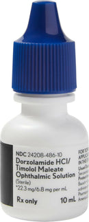 Dorzolamide-Timolol Ophthalmic Solution (10ml)
