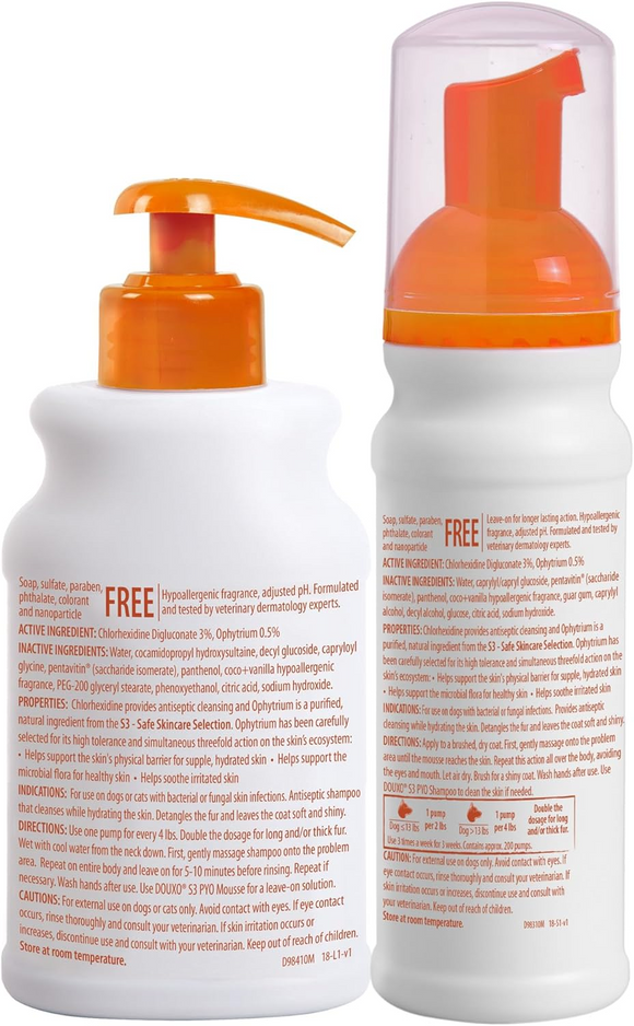 Douxo S3 PYO Antiseptic Antifungal BUNDLE for Skin Infections - Dog Grooming 7