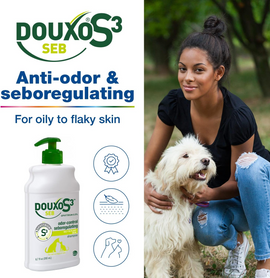 Douxo S3 SEB Odor-Control & Seboregulating Shampoo - Medicated Shampoos & Sprays 2