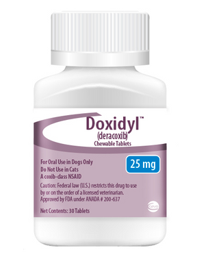 Doxidyl 25mg Chewable Tablets