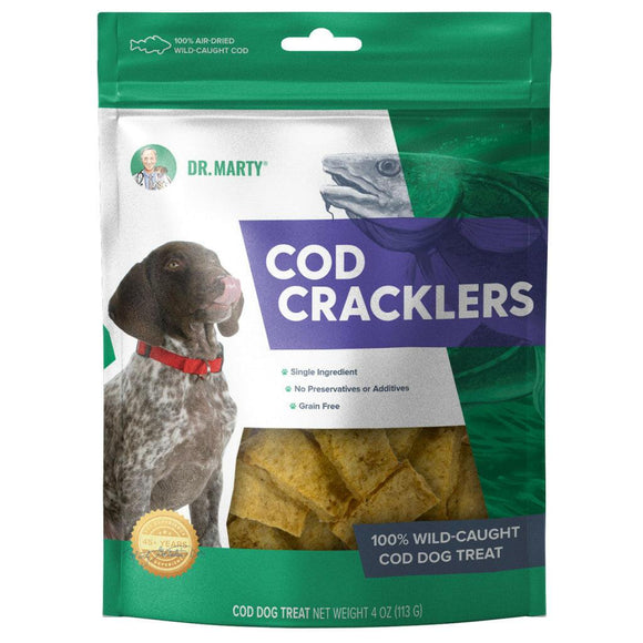 Dr. Marty Cod Cracklers Freeze Dried Cod Dog Treats - Dog Treats 1