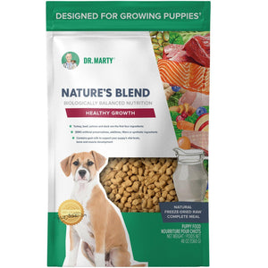 Dr. Marty Nature's Blend Healthy Growth Freeze Dried Raw Food for Puppies 48oz