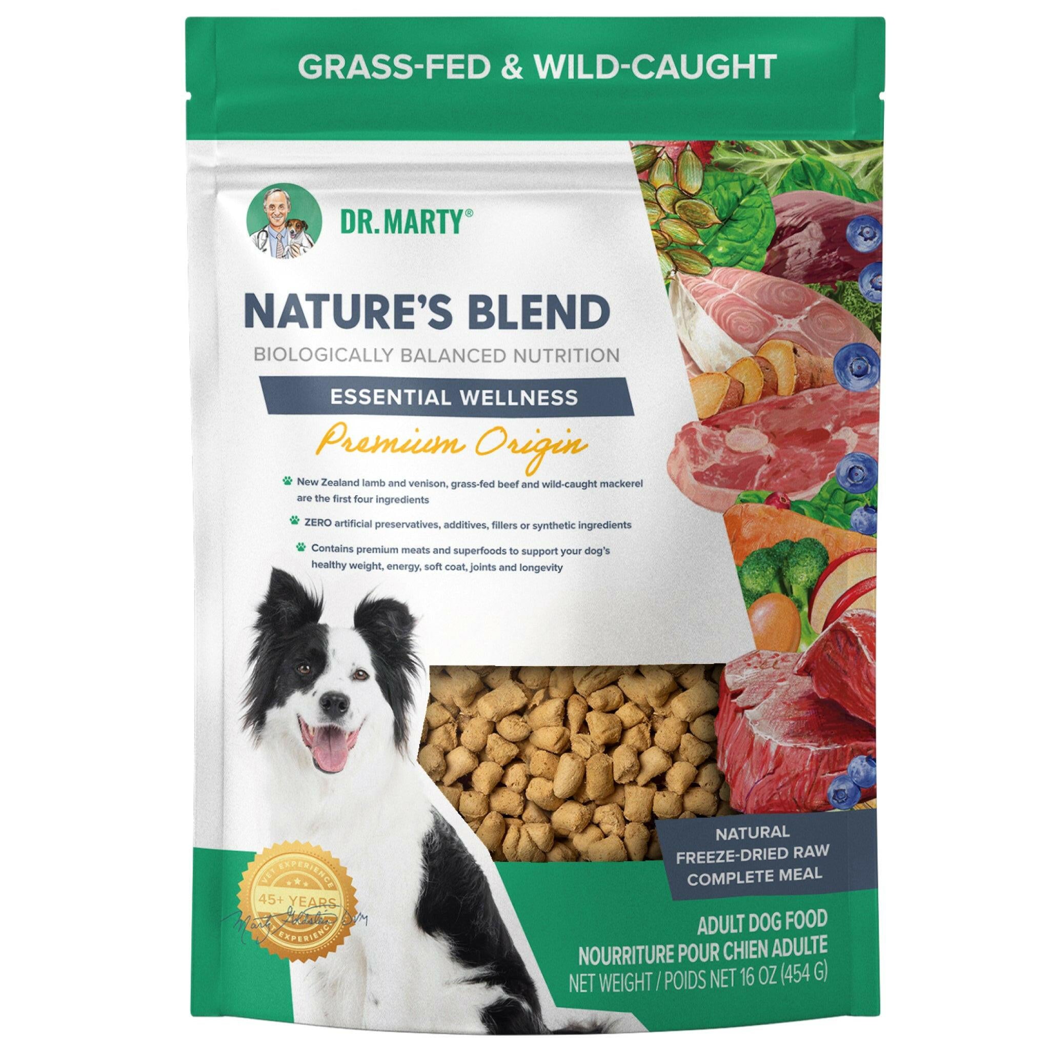 Dr. Marty Nature's Blend Premium Origin Freeze Dried Dog