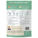 Back Label of Dr. Marty Nature's Feast Essential Wellness Beef, Salmon, & Poultry Blend Freeze Dried Raw Cat Food
