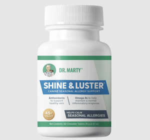 Dr. Marty Shine & Luster Canine Seasonal Allergy Support Chews for Dogs - Dog Supplements & Vitamins 1