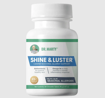 Dr. Marty Shine & Luster Canine Seasonal Allergy Support Chews for Dogs