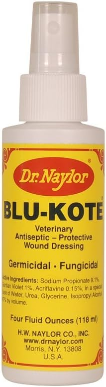 blue wound care dressing Blue Lotion Antiseptic Wound Dressing — Jeffers main image 0
