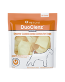 DuoClenz Enzyme-Coated Rawhide Dental Chews for Dogs - Medium Dogs 12-25 lbs / 30 Chews - Dog Dental Care 2