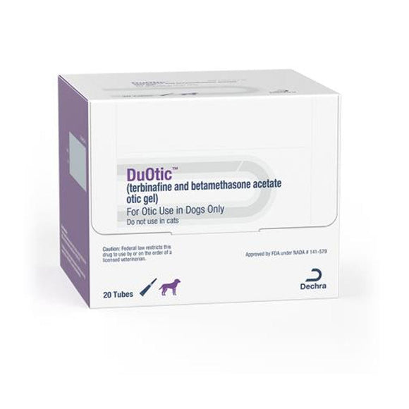 Duotic Otic Gel for Dogs, 1 mL, 20-count