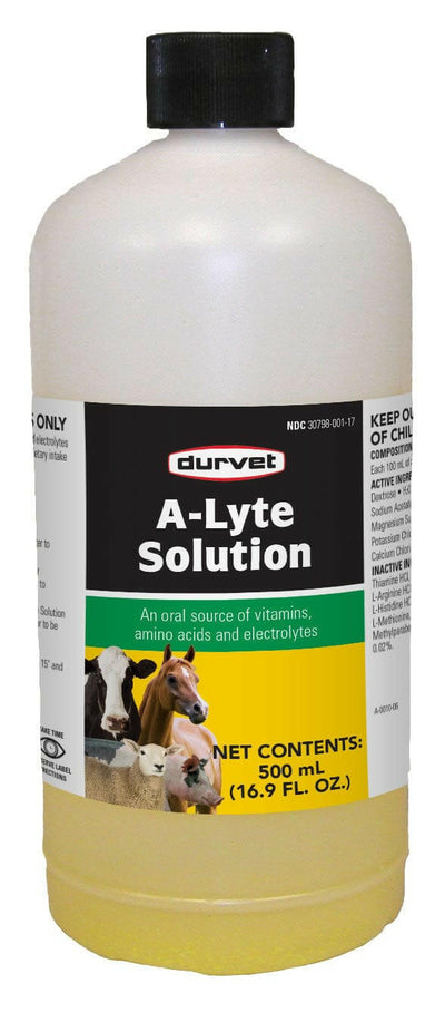 Durvet A-Lyte Solution 500 mL - Farm Animal 1