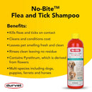 Durvet No-Bite™ Flea and Tick Shampoo for Dogs & Puppies (12 oz)