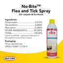 Durvet No-Bite IGR Flea & Tick Spray for Carpets & Furniture (16 oz)