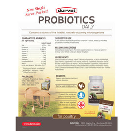 durvet probiotics for poultry