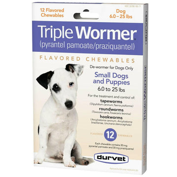 Durvet Triple Wormer For Puppies/Small Dogs