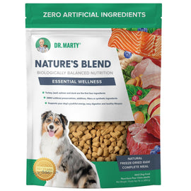 Dr. Marty Nature’s Blend Essential Wellness Freeze-Dried Raw Dog Food, 16-oz